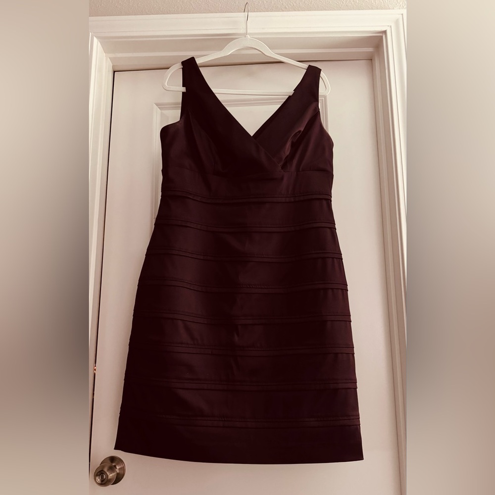 American Living Deep Purple Midi Dress
